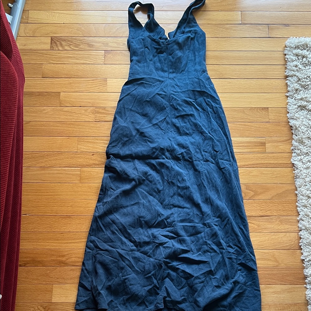 Petal & Pup Navy Maxi Dress - Picture 4 of 4